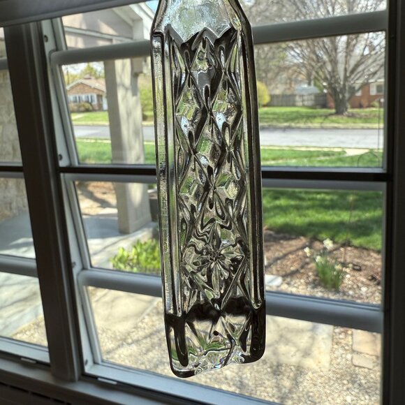 Vintage Anchor Hocking WEXFORD Pattern GLASS Fork for Serving - Picture 2 of 10